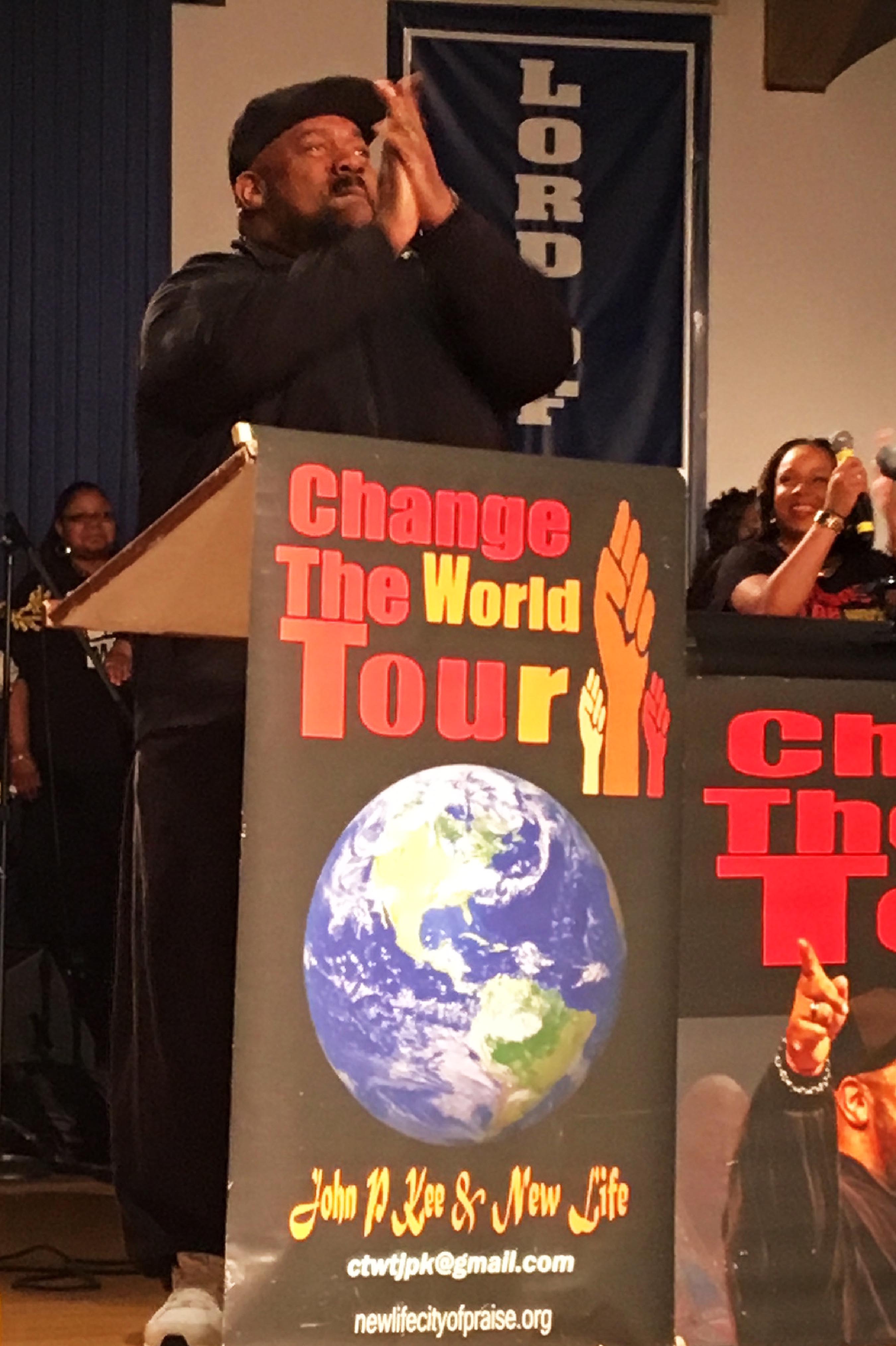 Review John P. Kee’s “Change the World Tour” wows at Harris Memorial