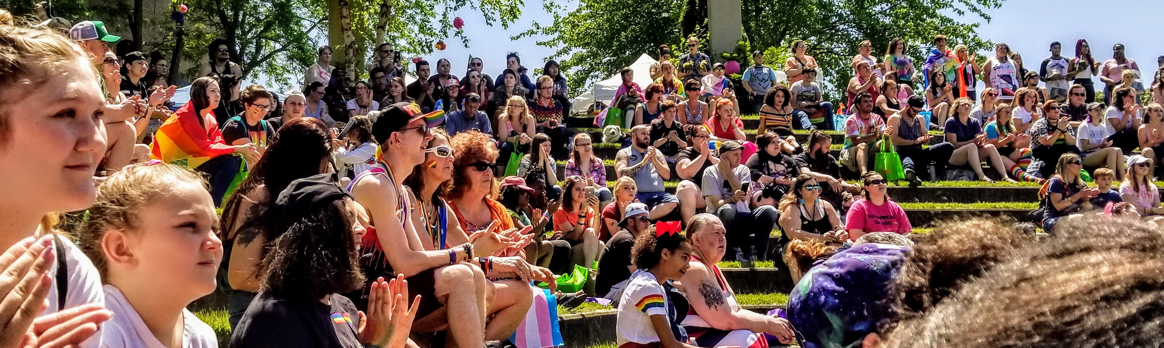 Thousands gather at Flint’s Ninth Annual Pride Festival East Village