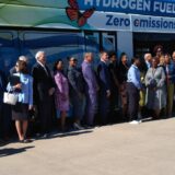 Flint MTA unveils two new hydrogen buses, six electric vehicles